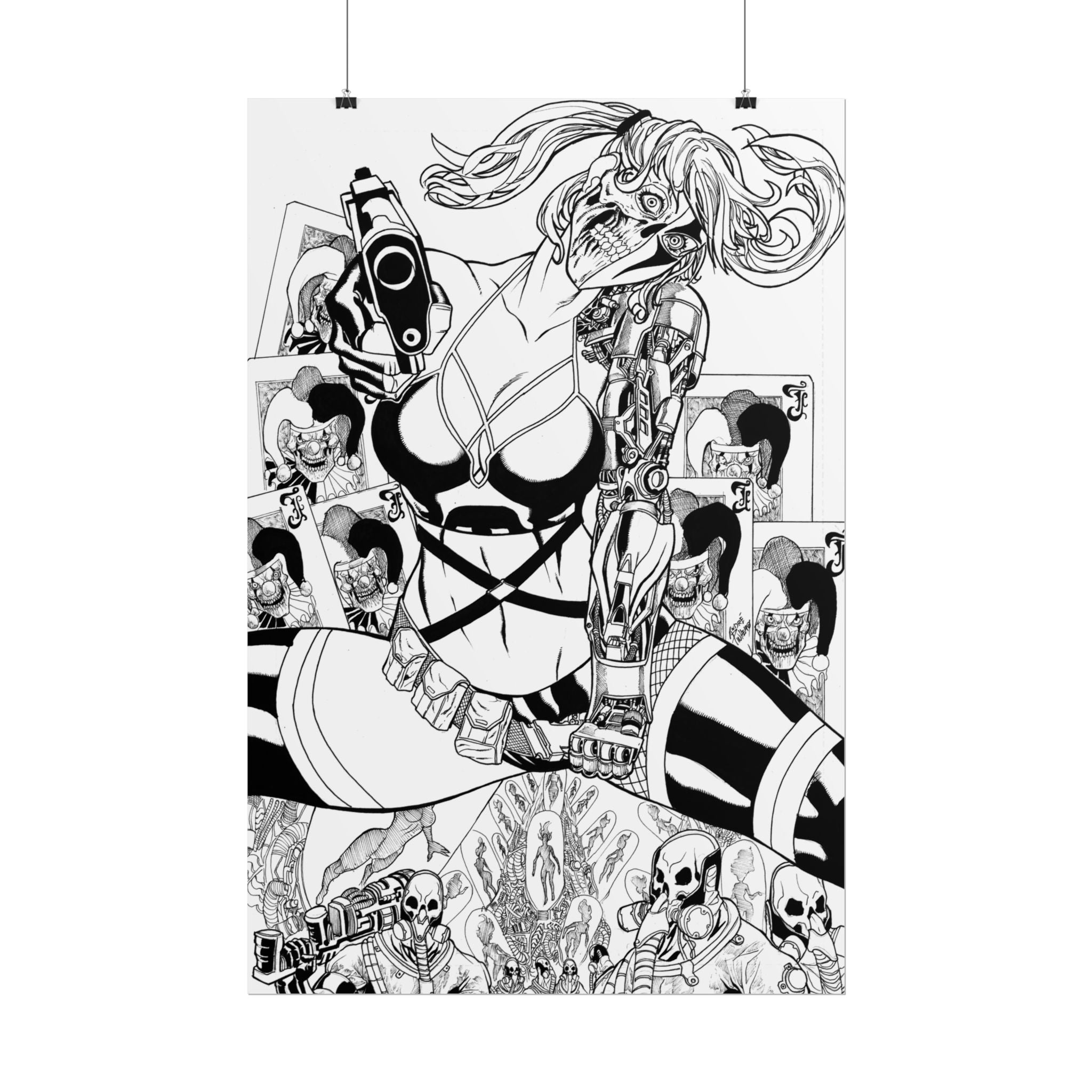 24 x 36 Inch Vertical Poster - 'Gotcha Bitch'