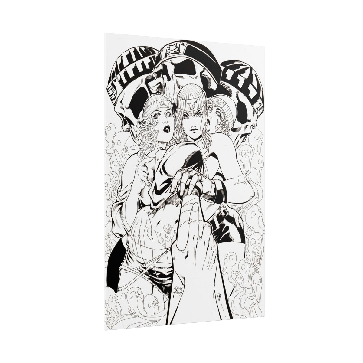 Andre Pinheiro ‘Henchmen’ 24 x 36 Inch Vertical Poster