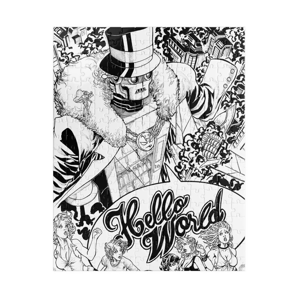 Andre Pinheiro “Hello World” Art Puzzle