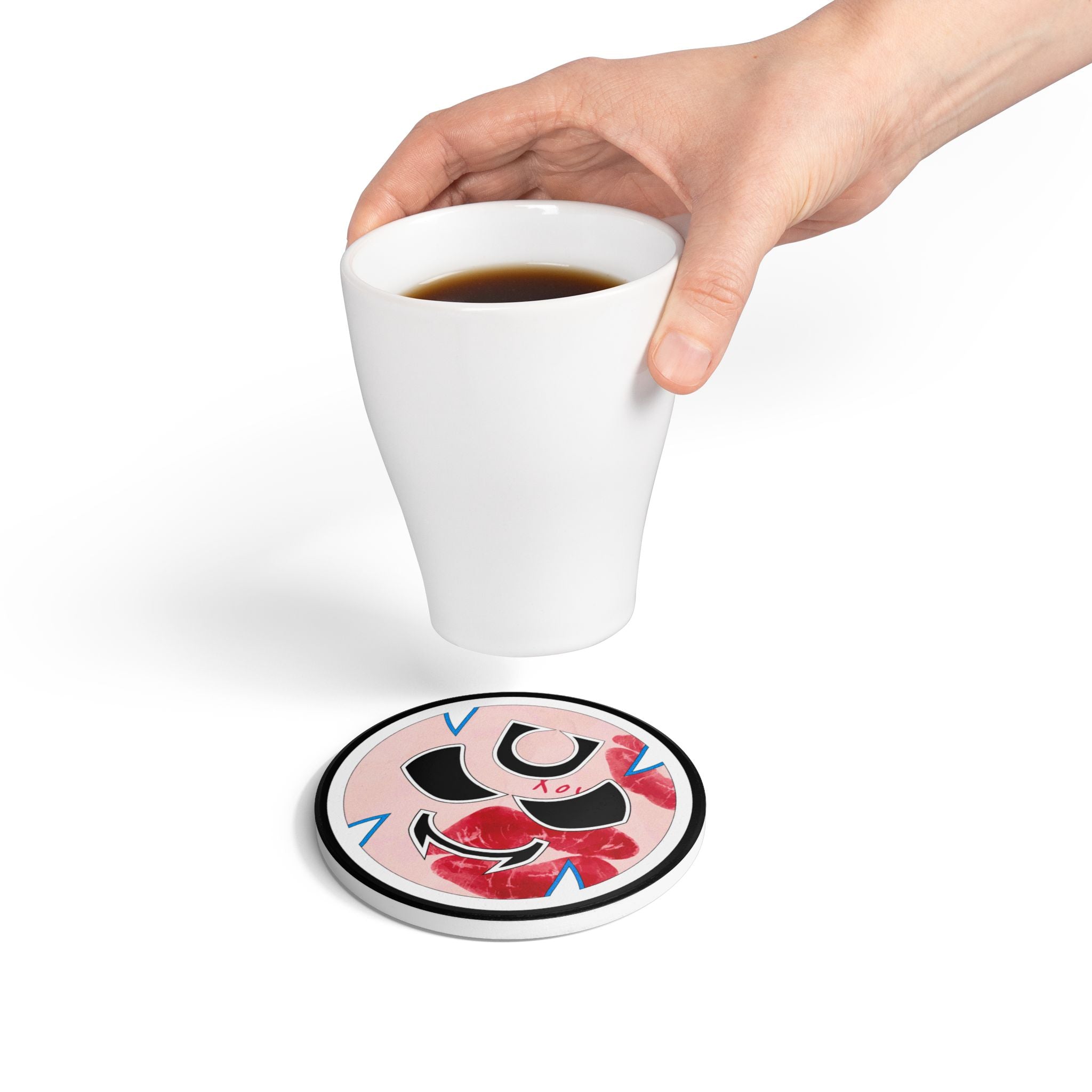 Ceramic Coaster — 'Monster #20'