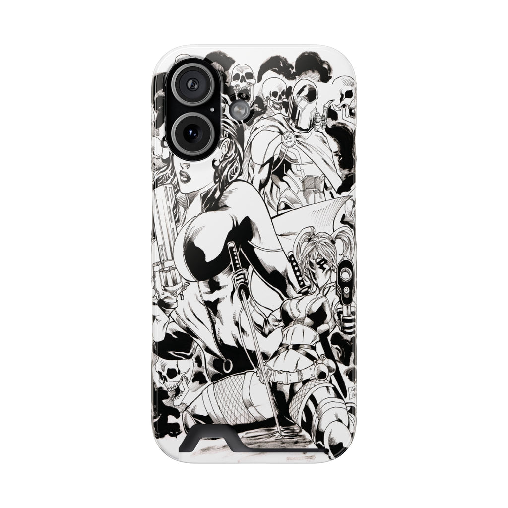 Andre Pinheiro 'Da S.H.I.T.T.' iPhone 17 Card Holder Phone Case