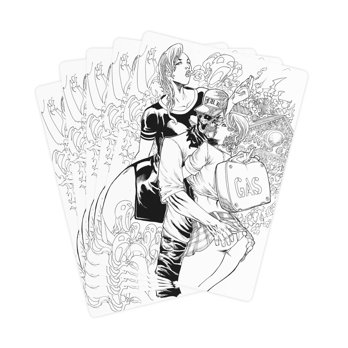 Andre Pinheiro 'Fuckmore University' Poker Cards