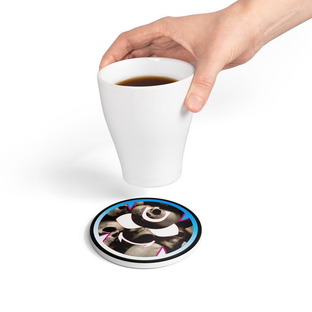 Ceramic Coaster — 'Monster #33'