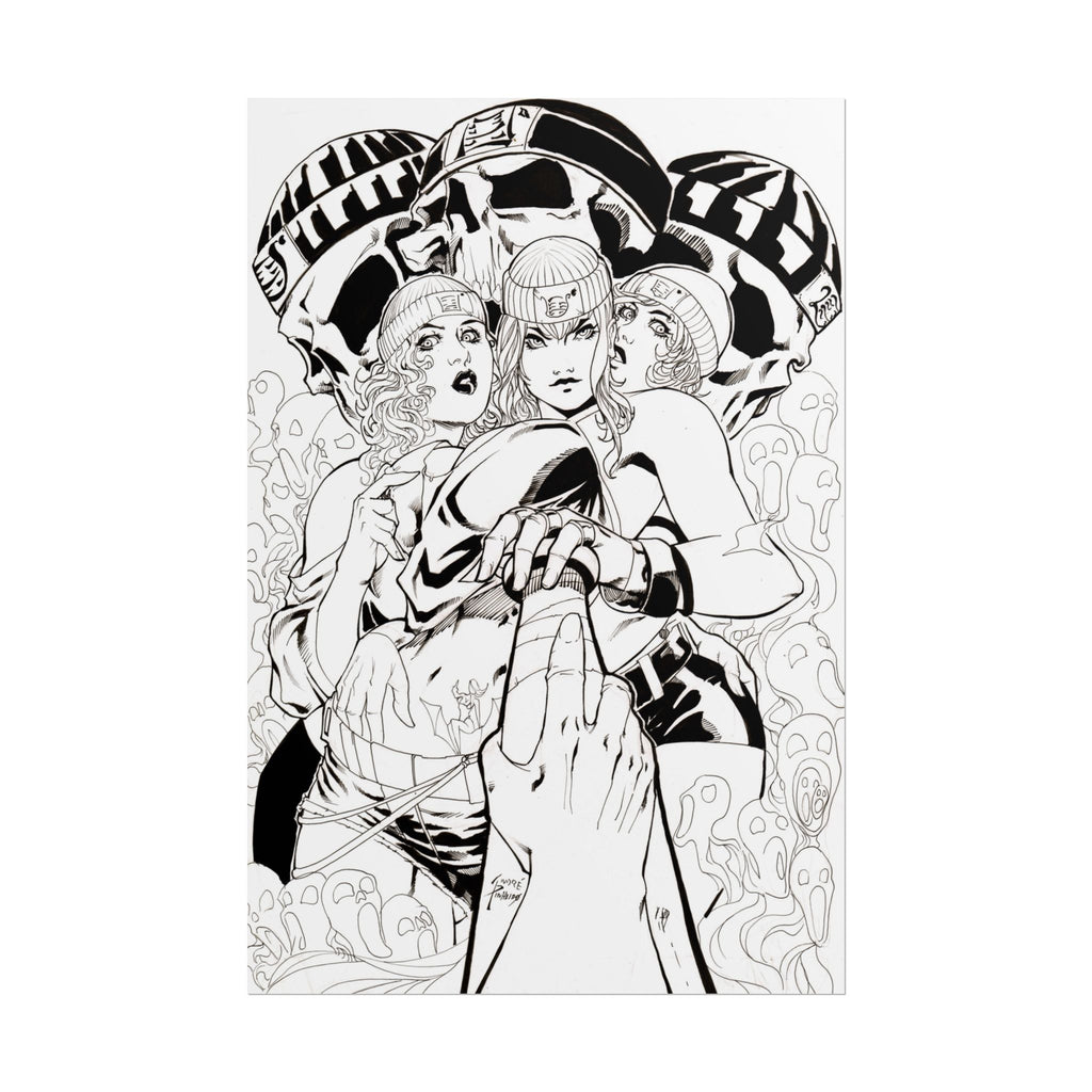 Andre Pinheiro ‘Henchmen’ 24 x 36 Inch Vertical Poster