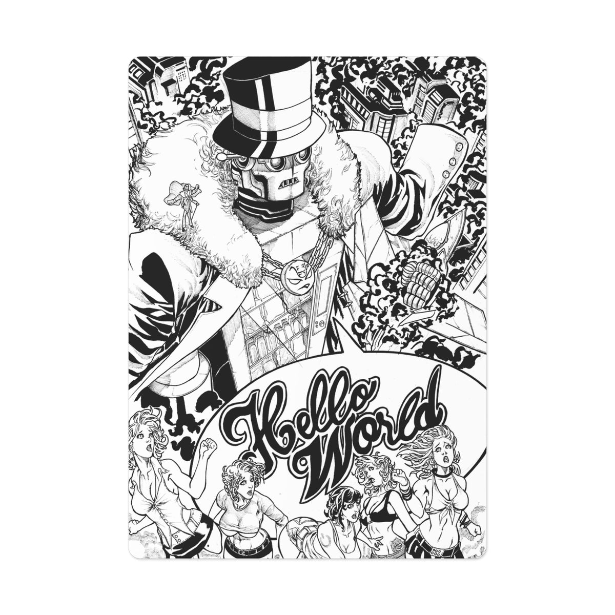 Andre Pinheiro ‘Hello World’ Poker Cards