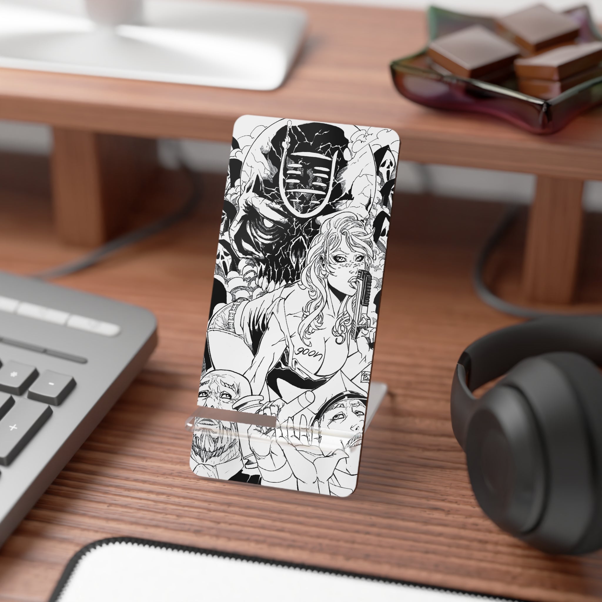 Andre Pinheiro Mobile Phone Stand - Busted
