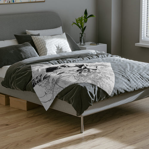 Andre Pinheiro ‘Fuckmore University’ Velveteen Microfiber Blanket