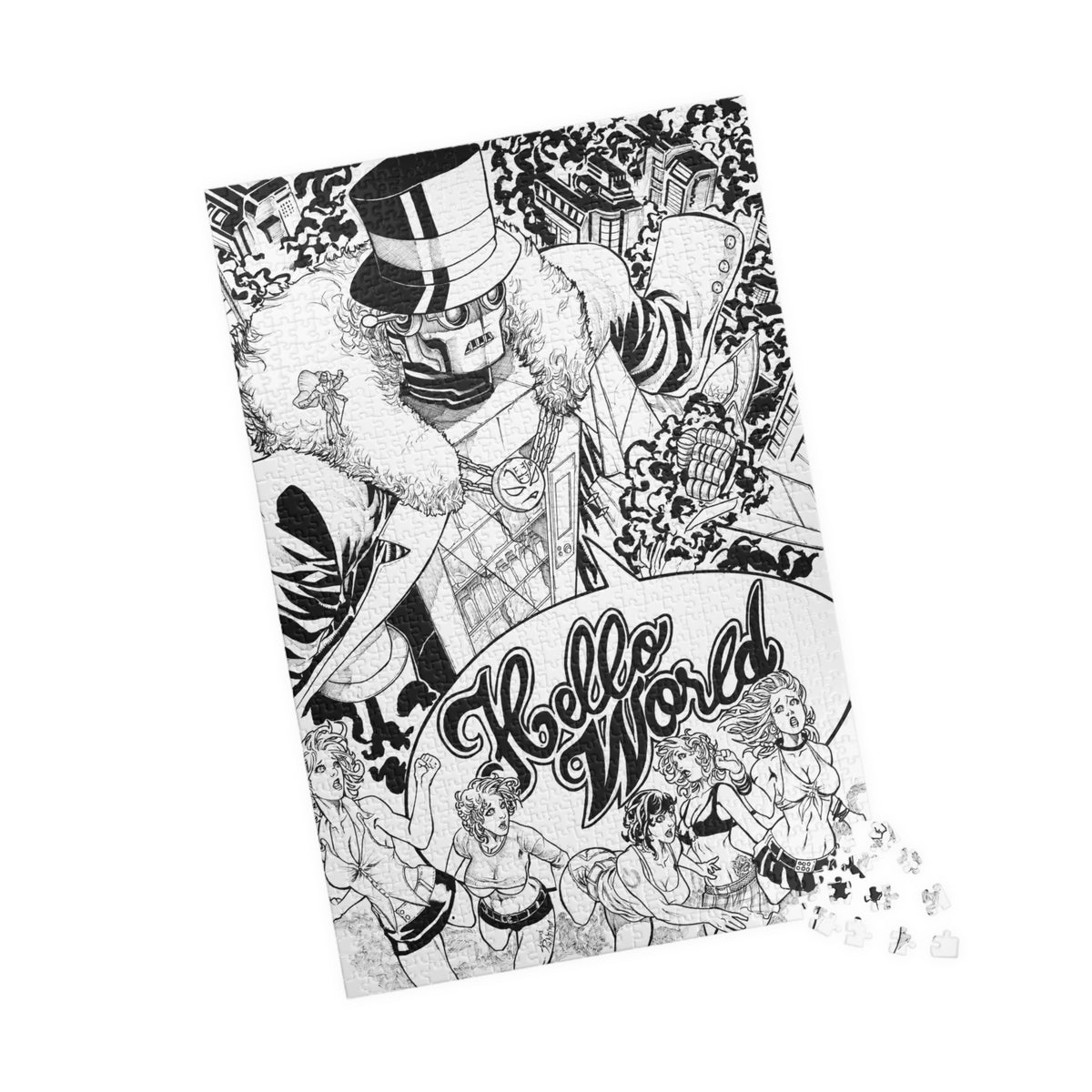 Andre Pinheiro “Hello World” Art Puzzle