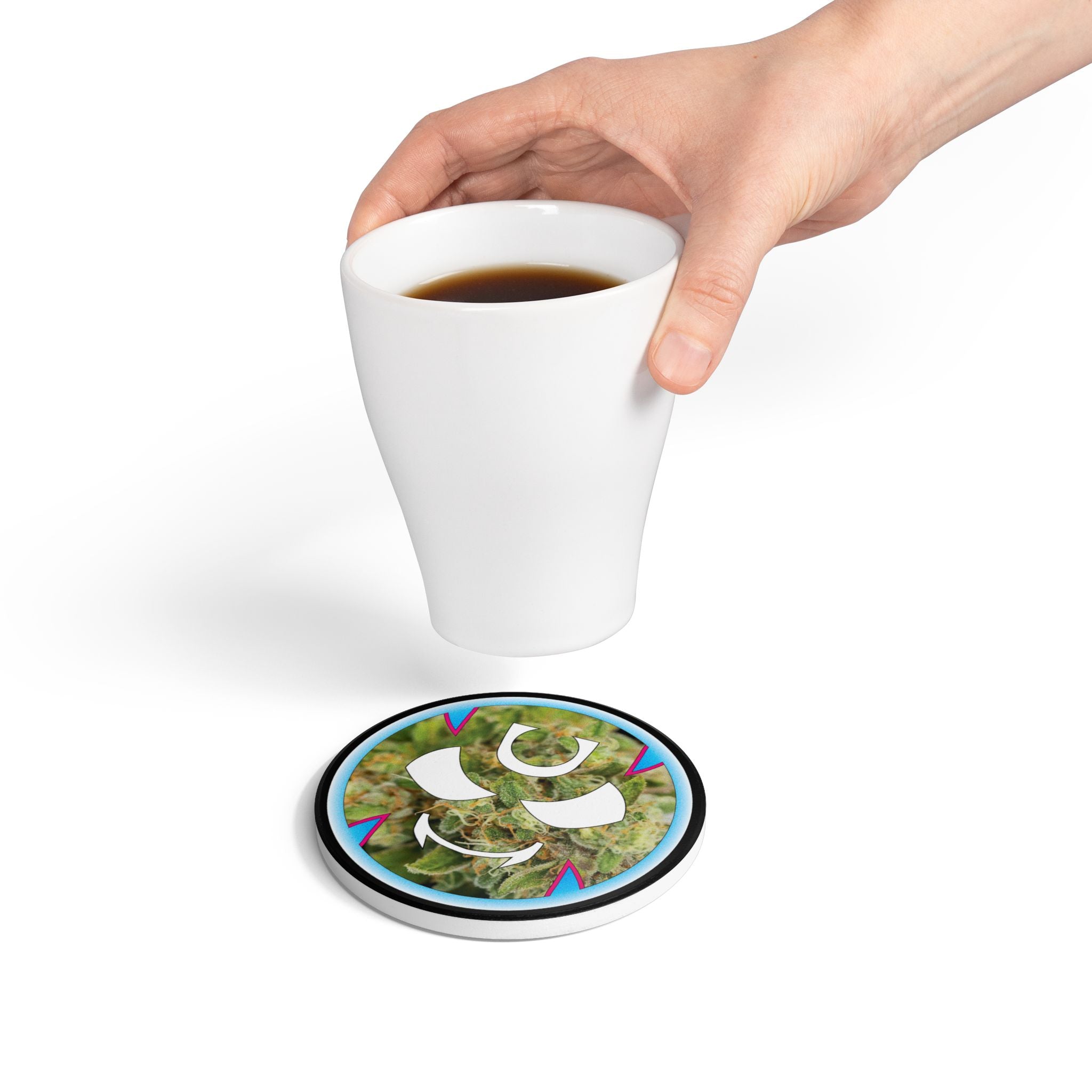 Ceramic Coaster — 'Monster #27'