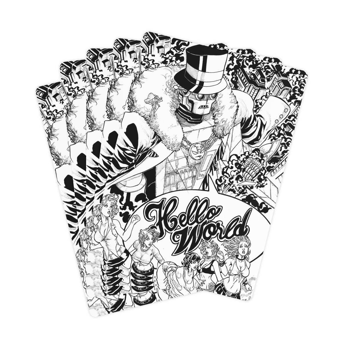 Andre Pinheiro ‘Hello World’ Poker Cards