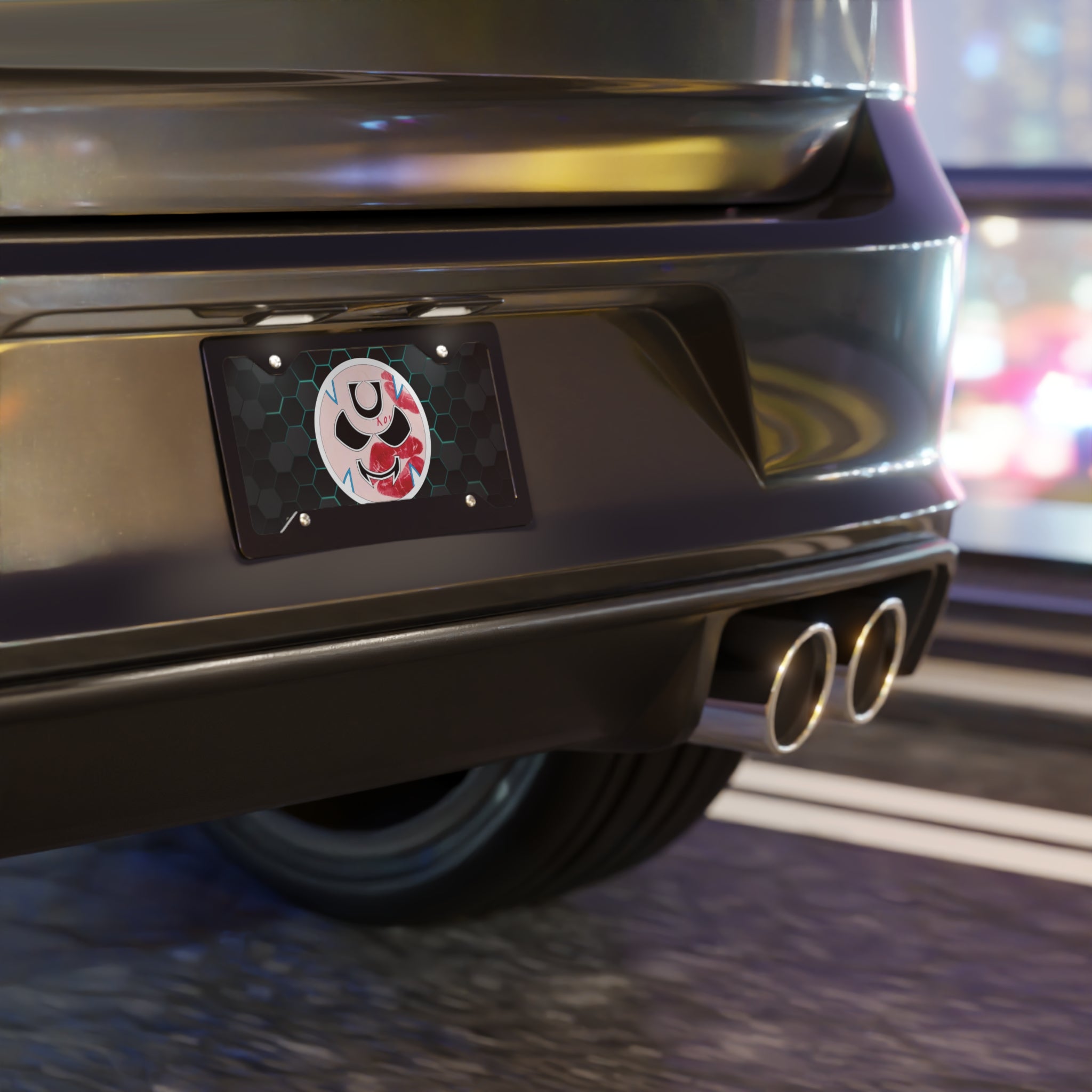 Custom Vanity Plate — Plate #1