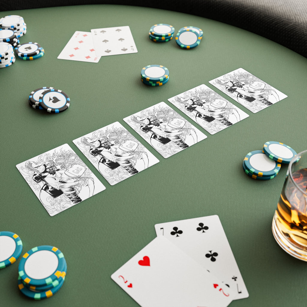 Custom Printed Poker Cards - 'Fuckmore University'